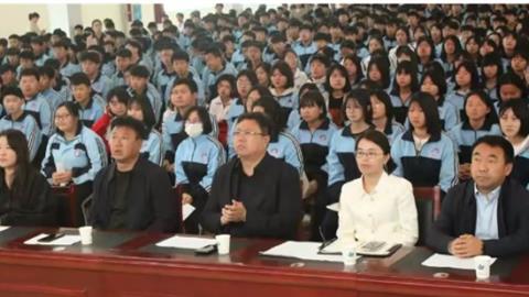 滦州市职教中心励志演讲比赛纪实